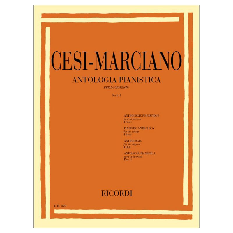Cesi Marcino – Antologia Pianistica – Fasc. I
