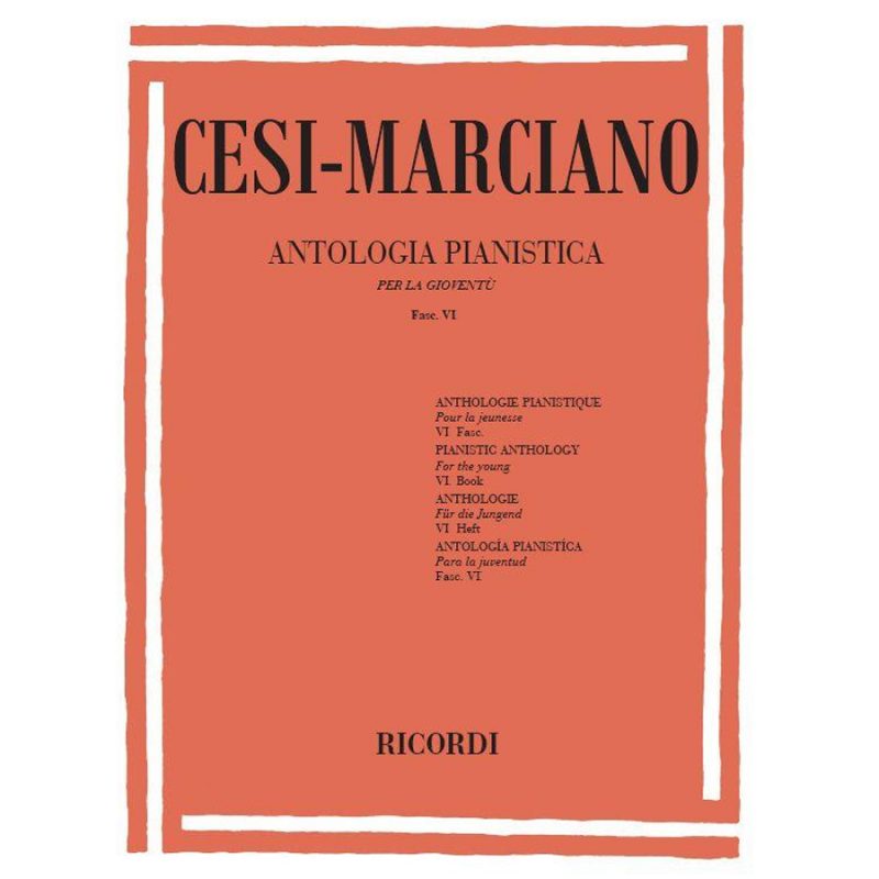 Cesi Marcino – Antologia Pianistica – Fasc. VI