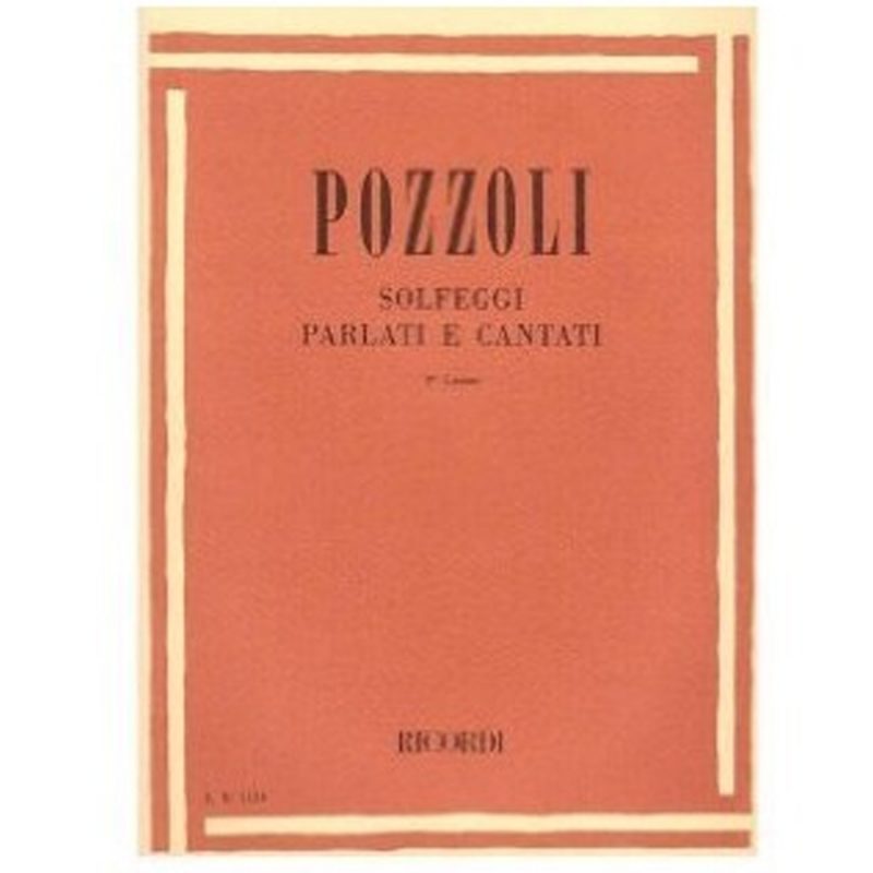 Pozzoli Solfeggi Parlati e Cantati 2 corso