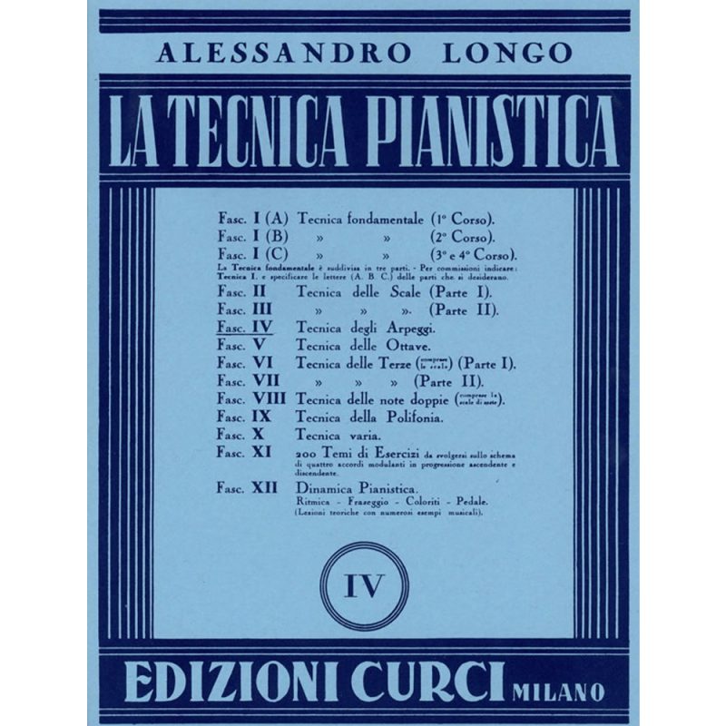 Longo – Tecnica Pianistica Vol.IV