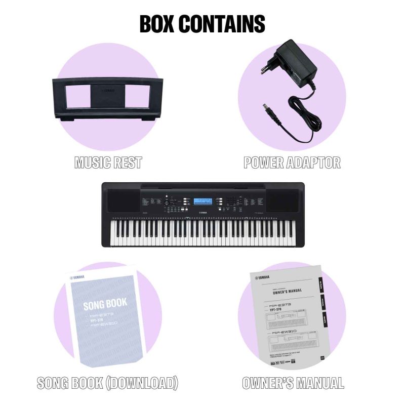 PSR-EW310-08-boxcontains