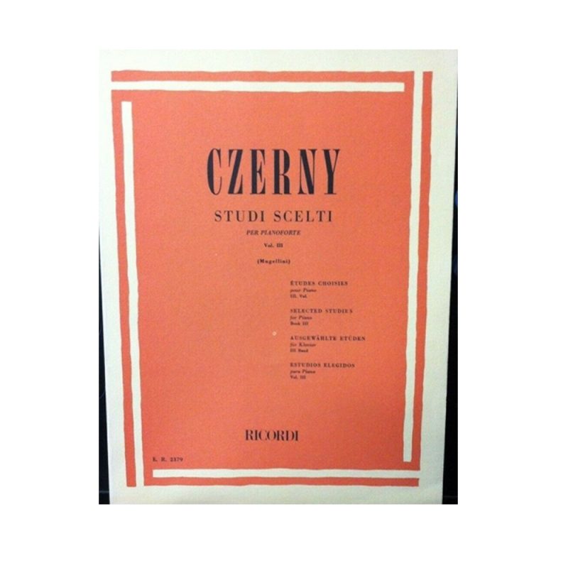 CZERNY – STUDI SCELTI VOL 3