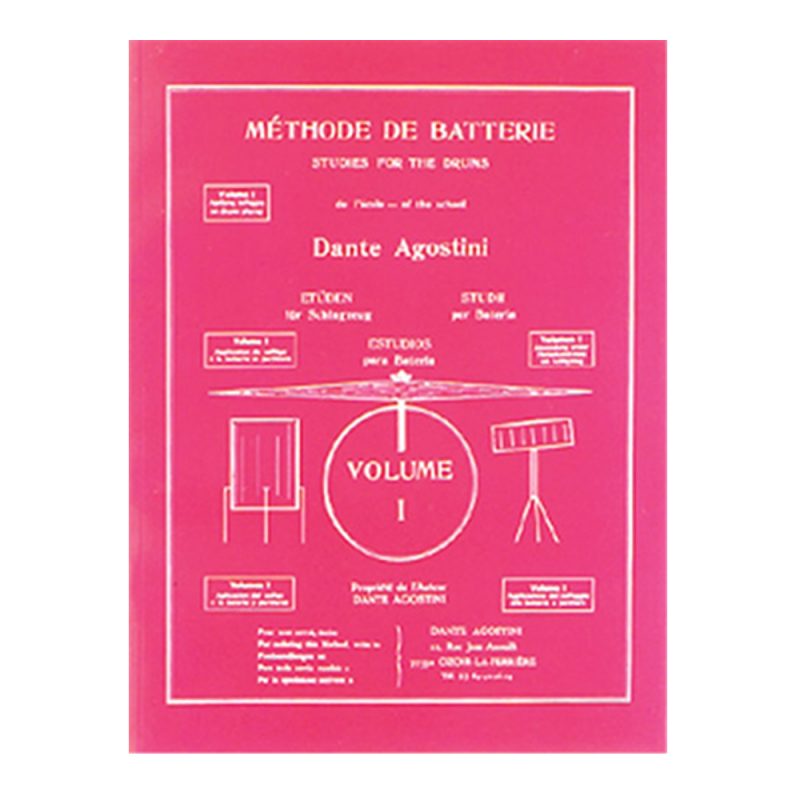 AGOSTINI D – METODO DI BATTERIA VOL 1