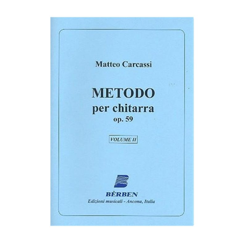 CARCASSI – METODO PER CHITARRA OP 59 VOL II