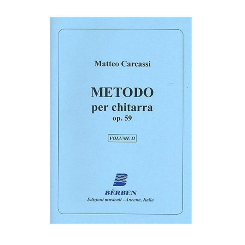 CARCASSI – METODO PER CHITARRA OP 59 VOL II