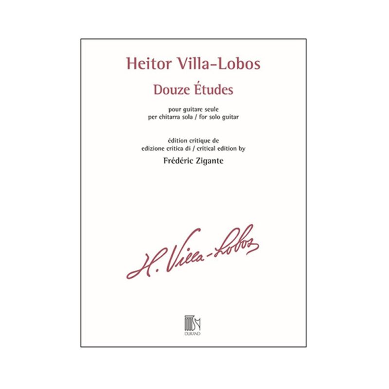 VILLA LOBOS – DOUZE ÉTUDES