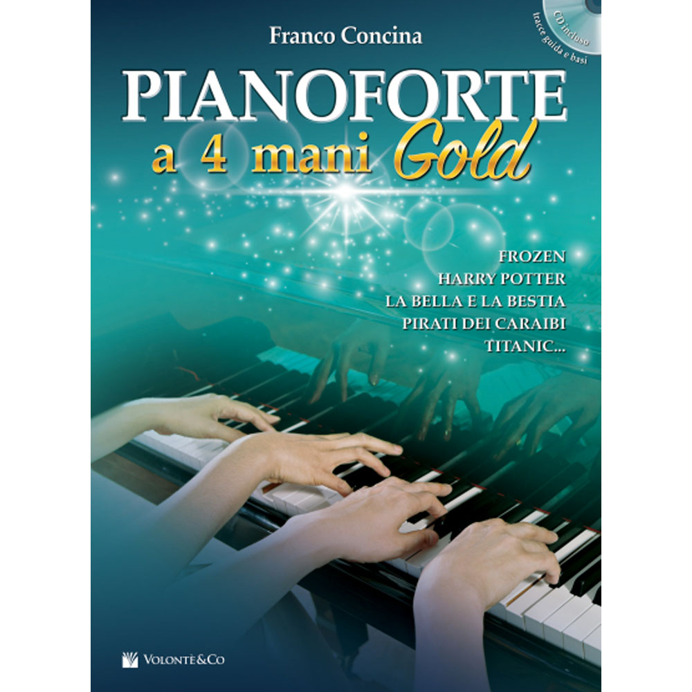 PIANOFORTE 4 MANI GOLD