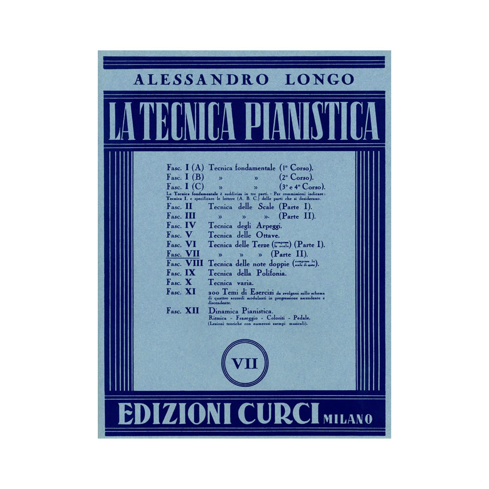 Longo – Tecnica Pianistica Vol.VII